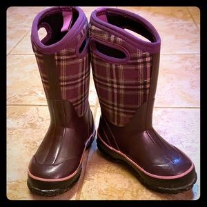 bogs plaid boots